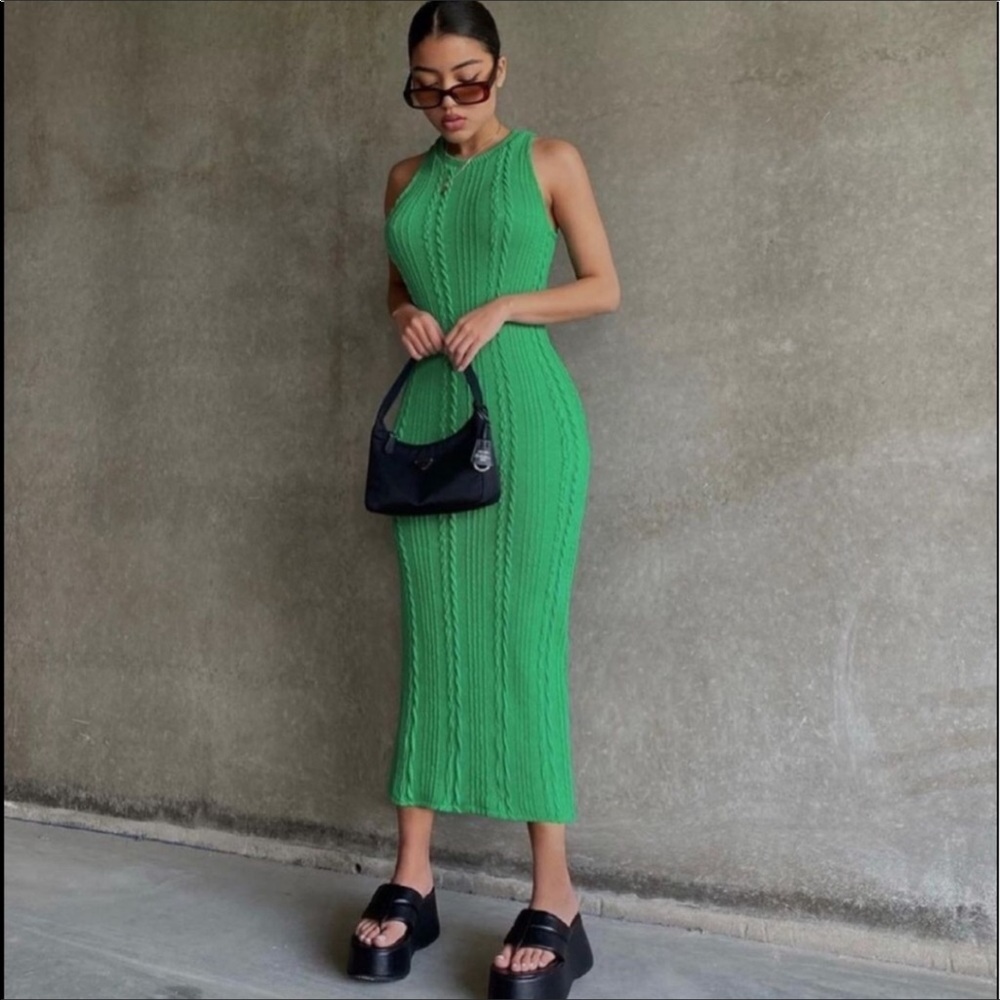 NWT Zara Cable Knit Dress